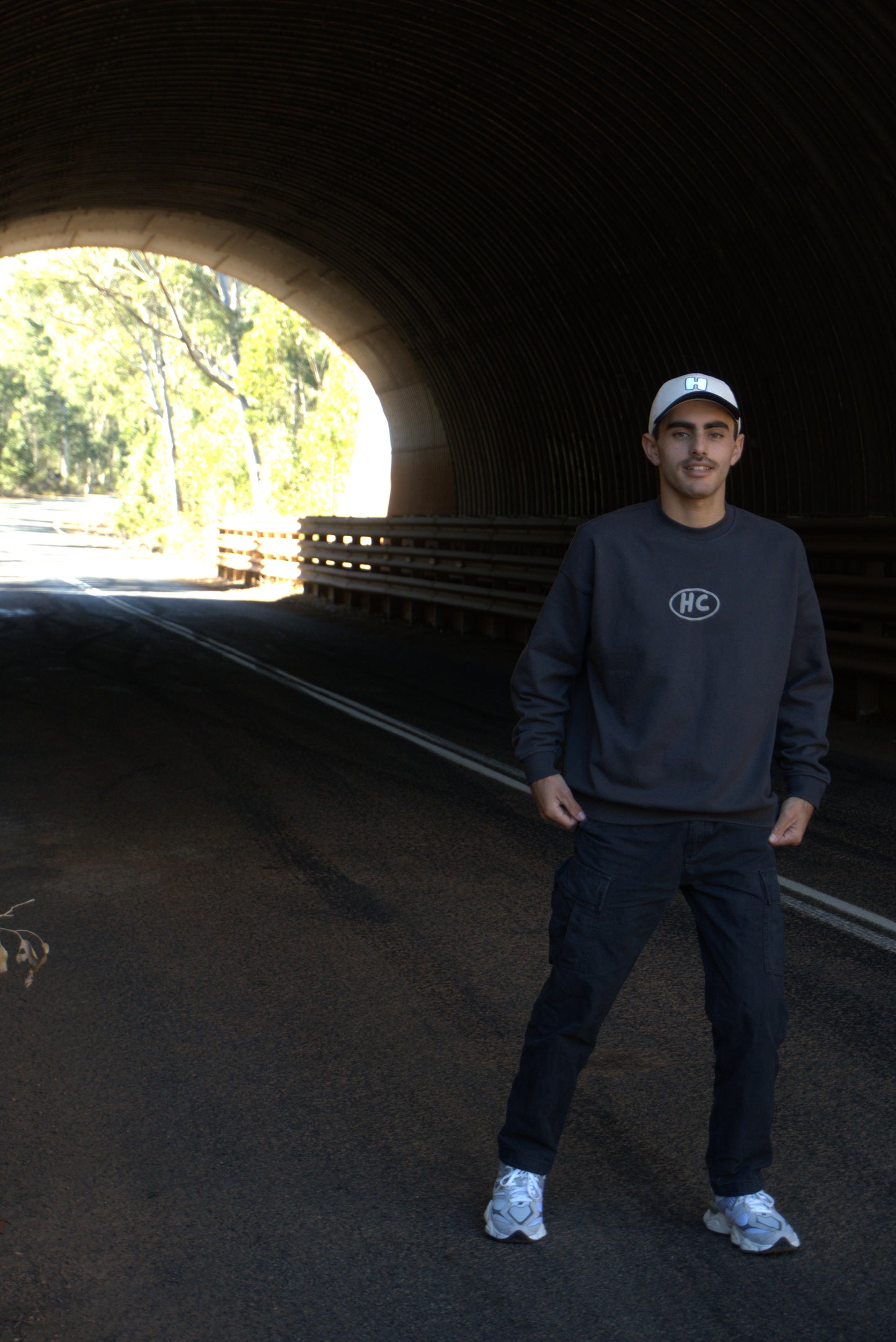 Charcoal pullover