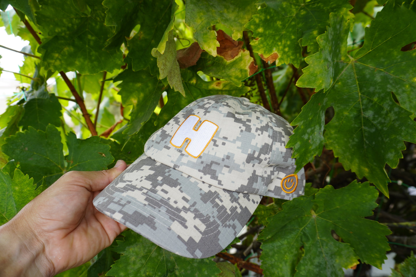 Reverse Camo Cap