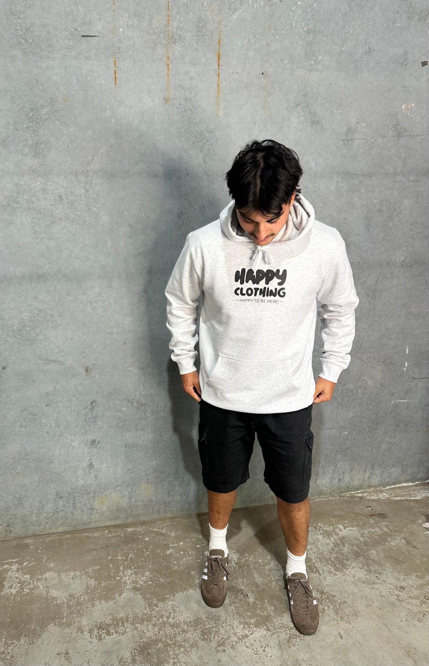 White Marle Hoodie